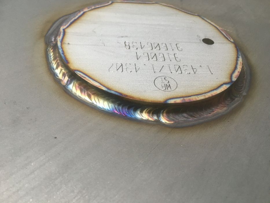 Mobilne Spawanie aluminium tig inox