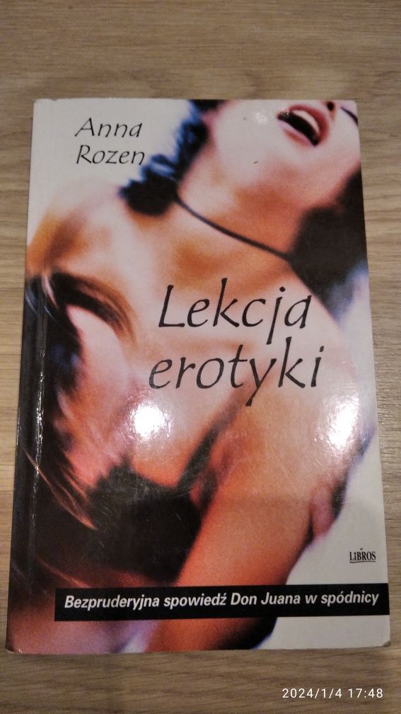 Lekcja erotyki autor Anna Rozen