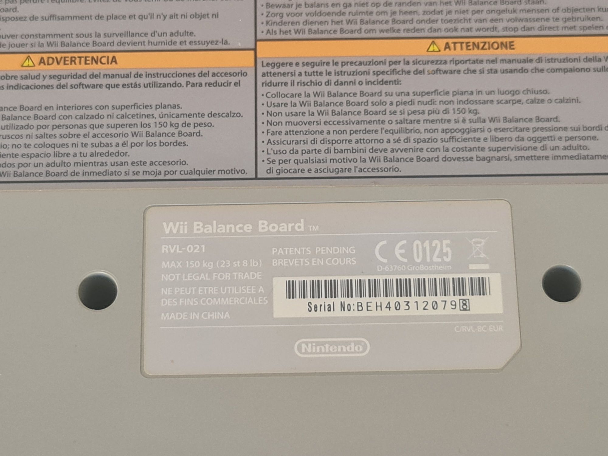 Nintendo Deska balance board Wii personal trainer