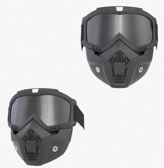 Nowa Maska pełnotwarzowa rower paintball