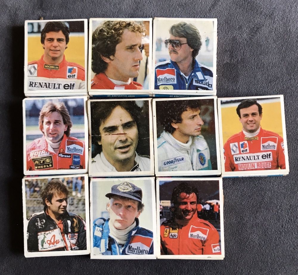 Coleções Caixas de Fósforos - Futebol e Formula 1