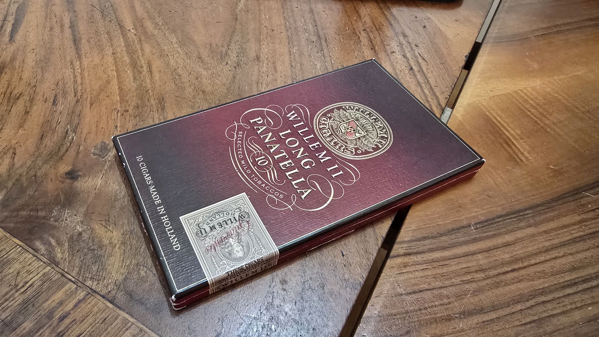 Cigarrilhas e charutos antigos - Willem II & Karel 1