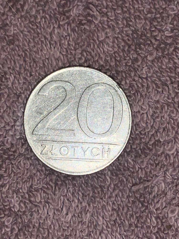 moneta 20 zł 1987r
