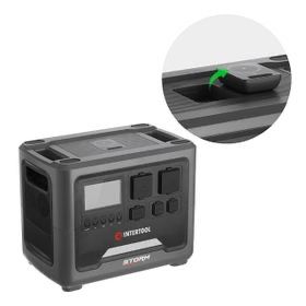 Станція зарядна портативна 2.4кВт. 1536 Втг, LiFeP04 INTERTOOL WT-7012