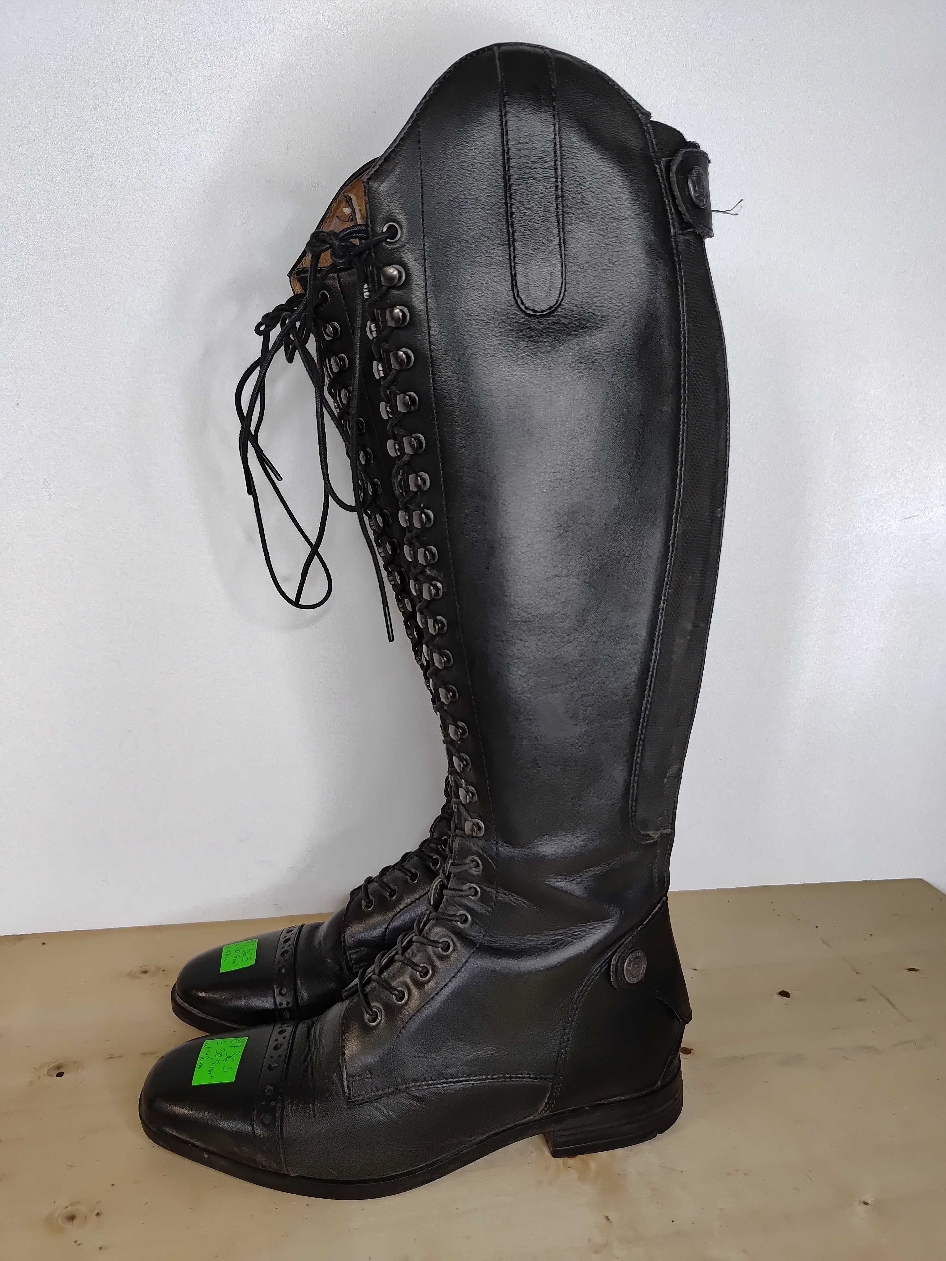 87.36. Oficerki Steeds, Porto Alegre, roz: 36 Slim, łyd: 30,5cm+
