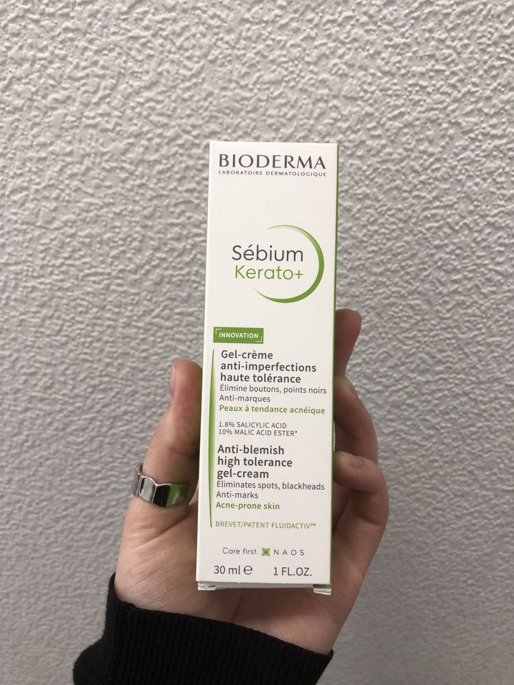 Bioderma Sebium kerato+ 30ml гель-крем проти недоліків