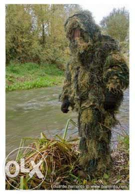 Fato Ghillie Sniper: Caça , pesca, fotografia de vida selvagem