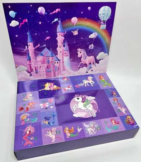 Адвент - набір прикрас єдинорог — подарунок до свят