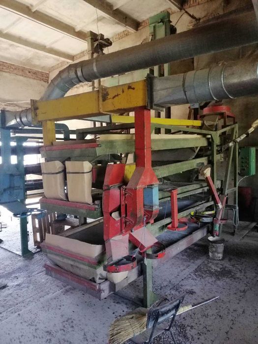 Цех крупяний крупорушка 1 тона крупи у зміну млин