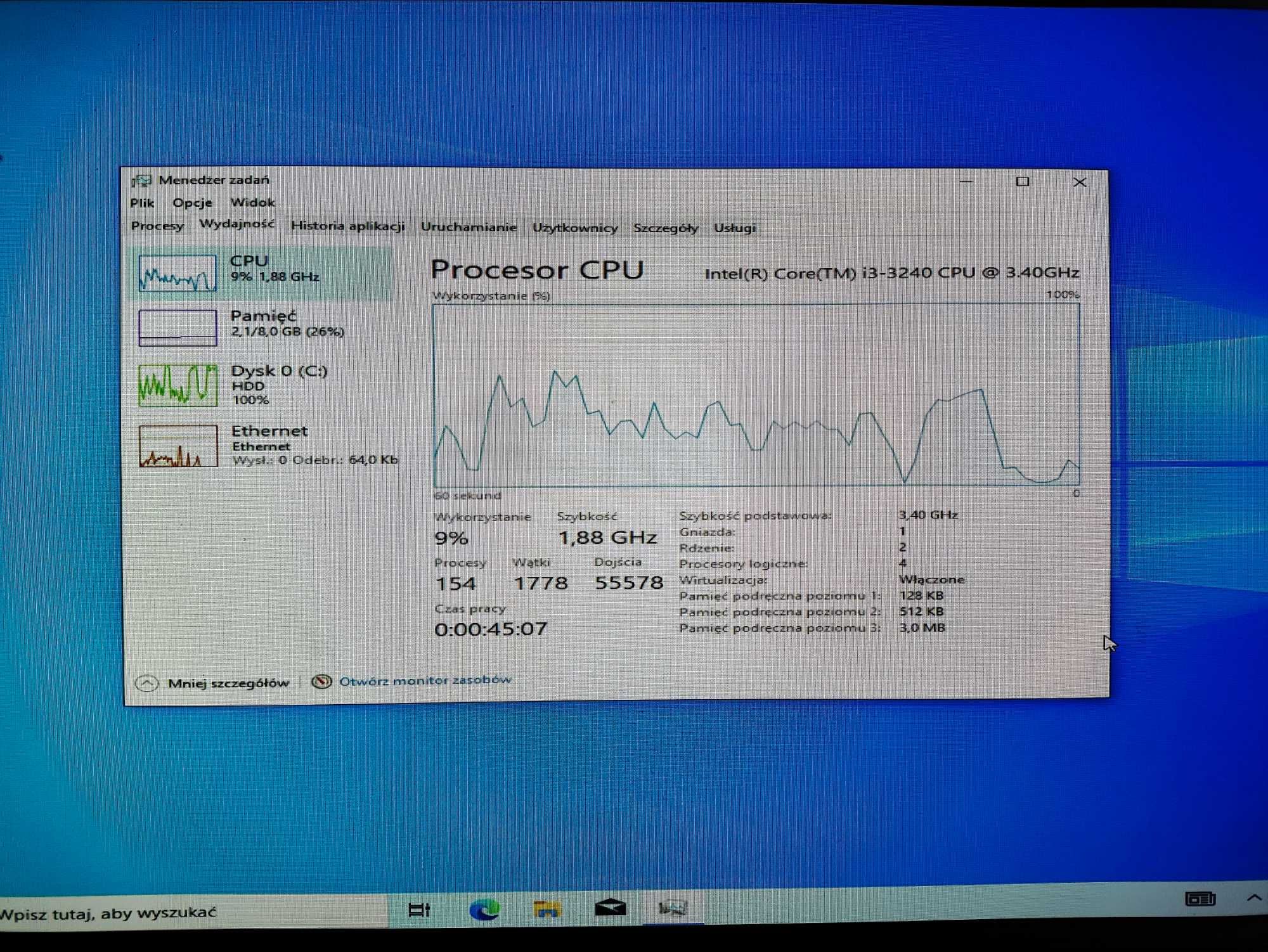 komputer i3 8gb radeon