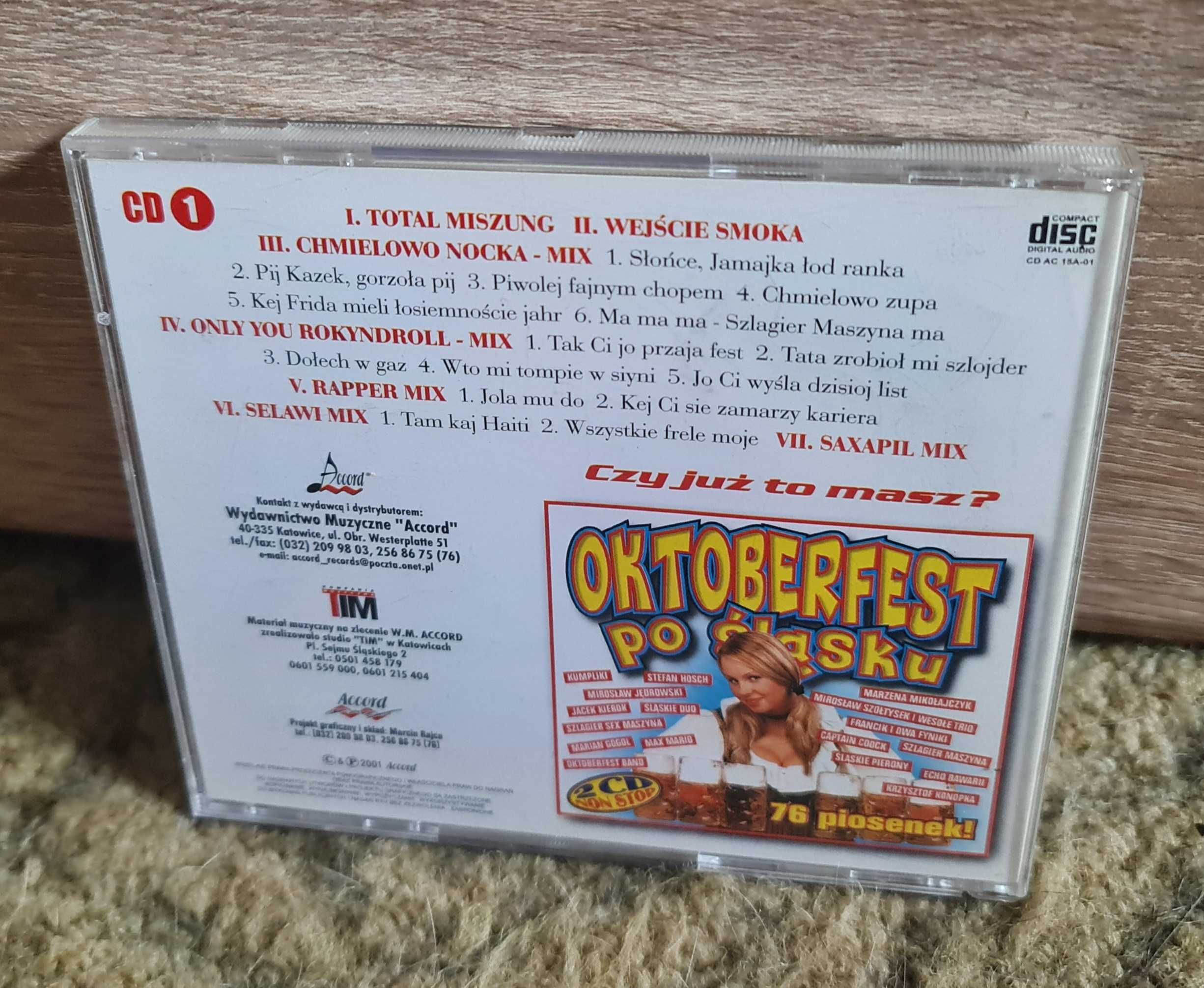 Szlagier Maszyna I Kumpliki / CZ. 1 CD 1 / BDB+ /