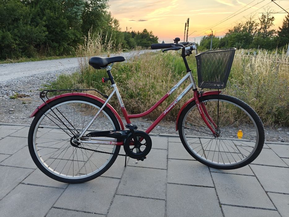 Rower Romet - damka, miejski koła 26 cali