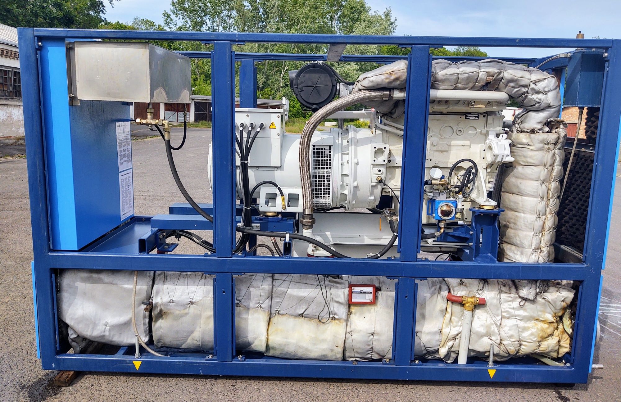 Agregat prądotwórczy kogeneracyjny MAN biogas, CNG, LPG o mocy 50 kw