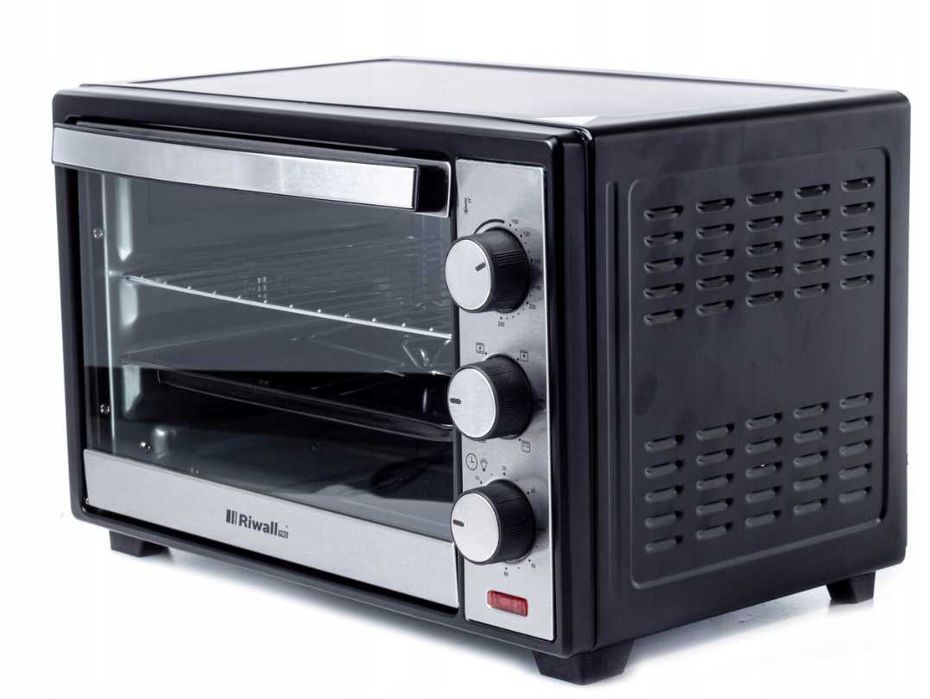 Mini Piekarnik Elektryczny Wolnostojący Grill Rożno RIWALL - WYPRZEDAŻ