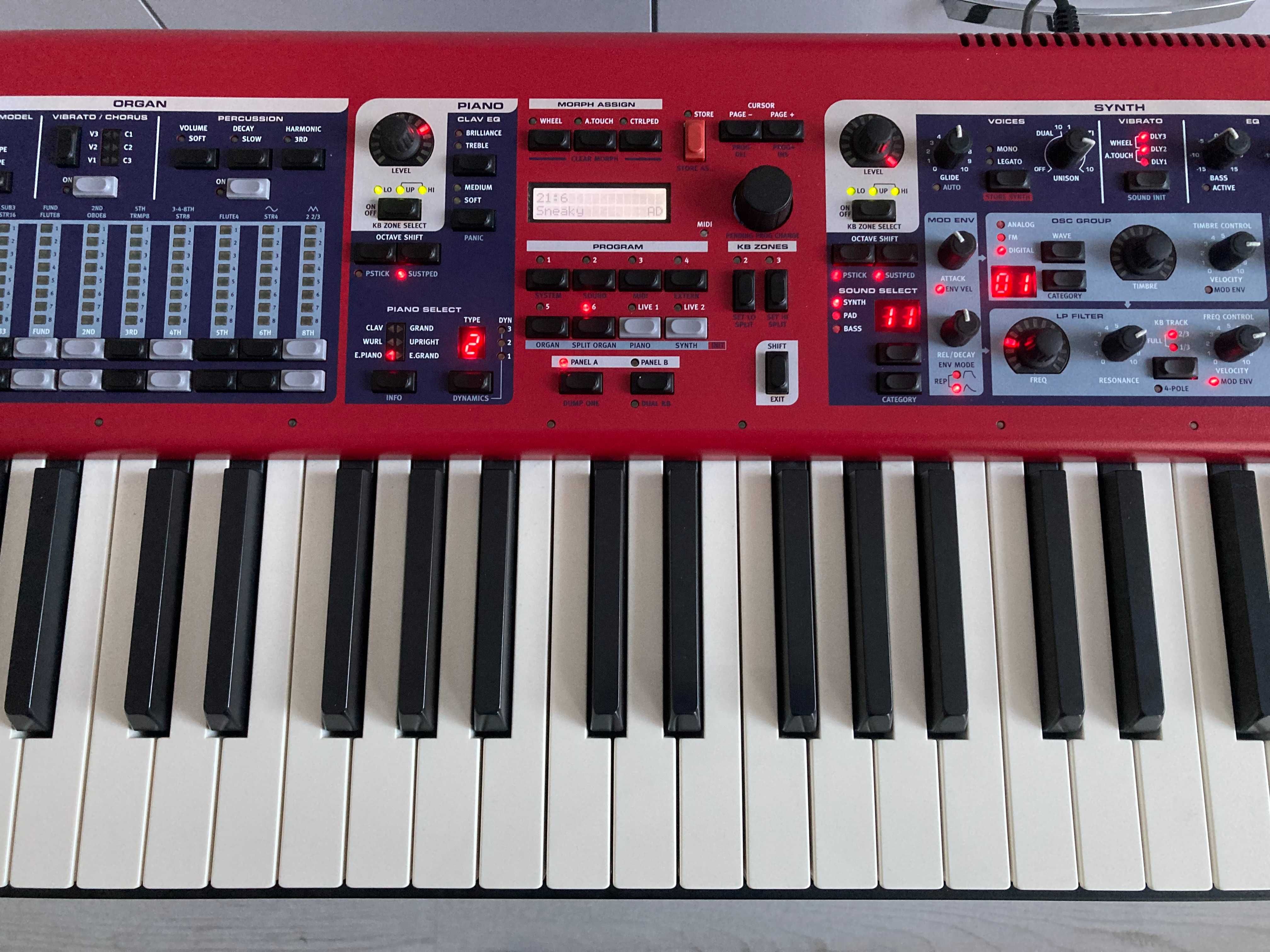 Nord Stage seventy six 76 Revision B