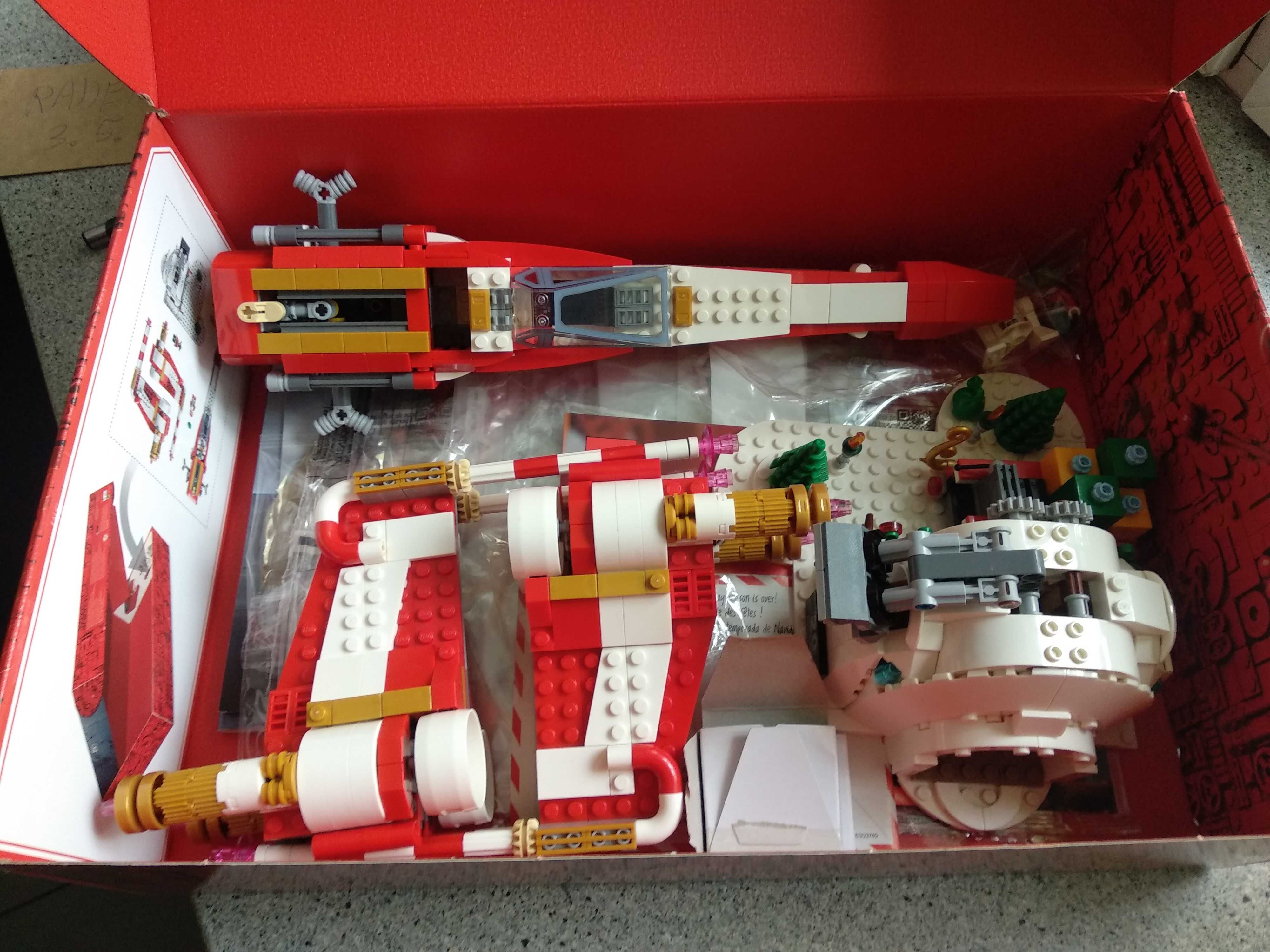 Lego Star Wars, zestaw Employee Exclusive: Christmas X-Wing, unikat