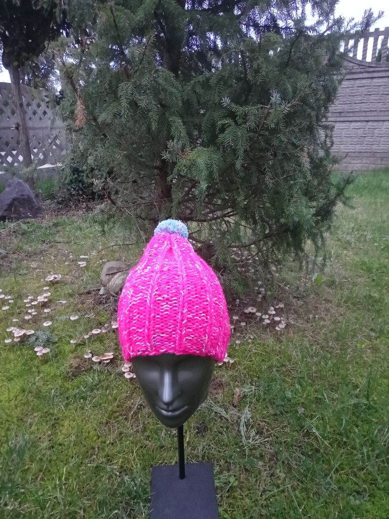 Czapka na zimę handmade