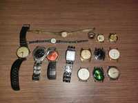 Komplet starych zegarków