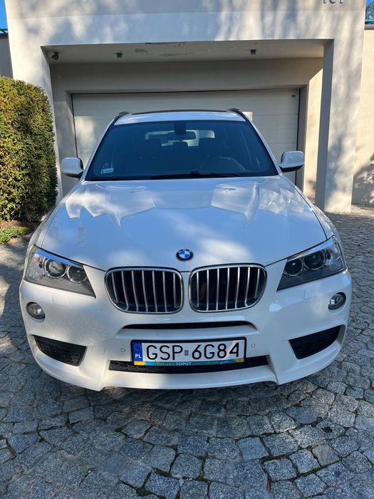BMW X3 BMW X3 2012 pełen M-pakiet, bezwypadkowy, garażowany, bogata wersja