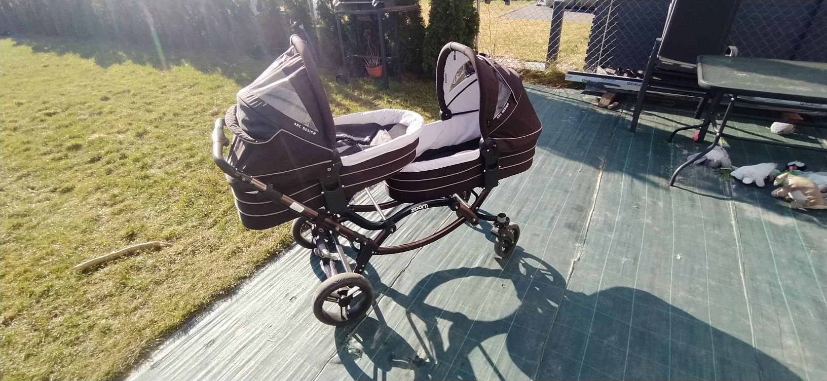 Wózek Zoom abc design  podwójny