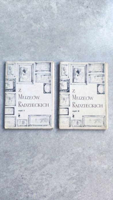 Dwa stare zestawy pocztówek z 1966 r. – reprodukcje obrazów z muzeów r