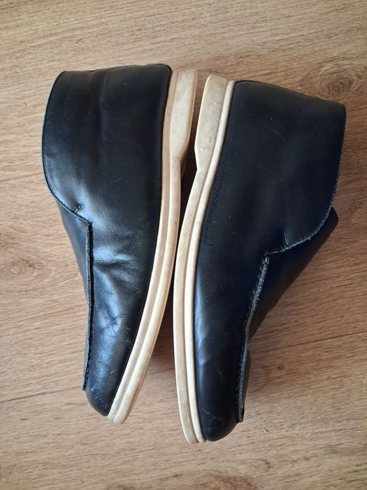 Лофери черевики туфлі Loro Piana 43 розмір Італія шкіра чорний чоловіч