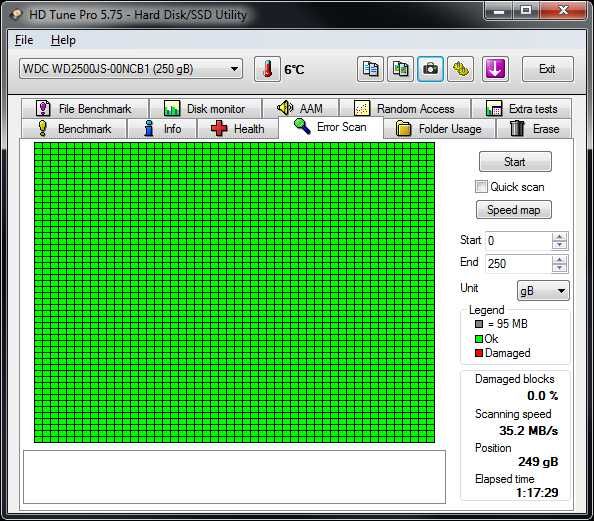 Dysk HDD 250GB 3,5" SATA WD2500JS w pełni sprawny