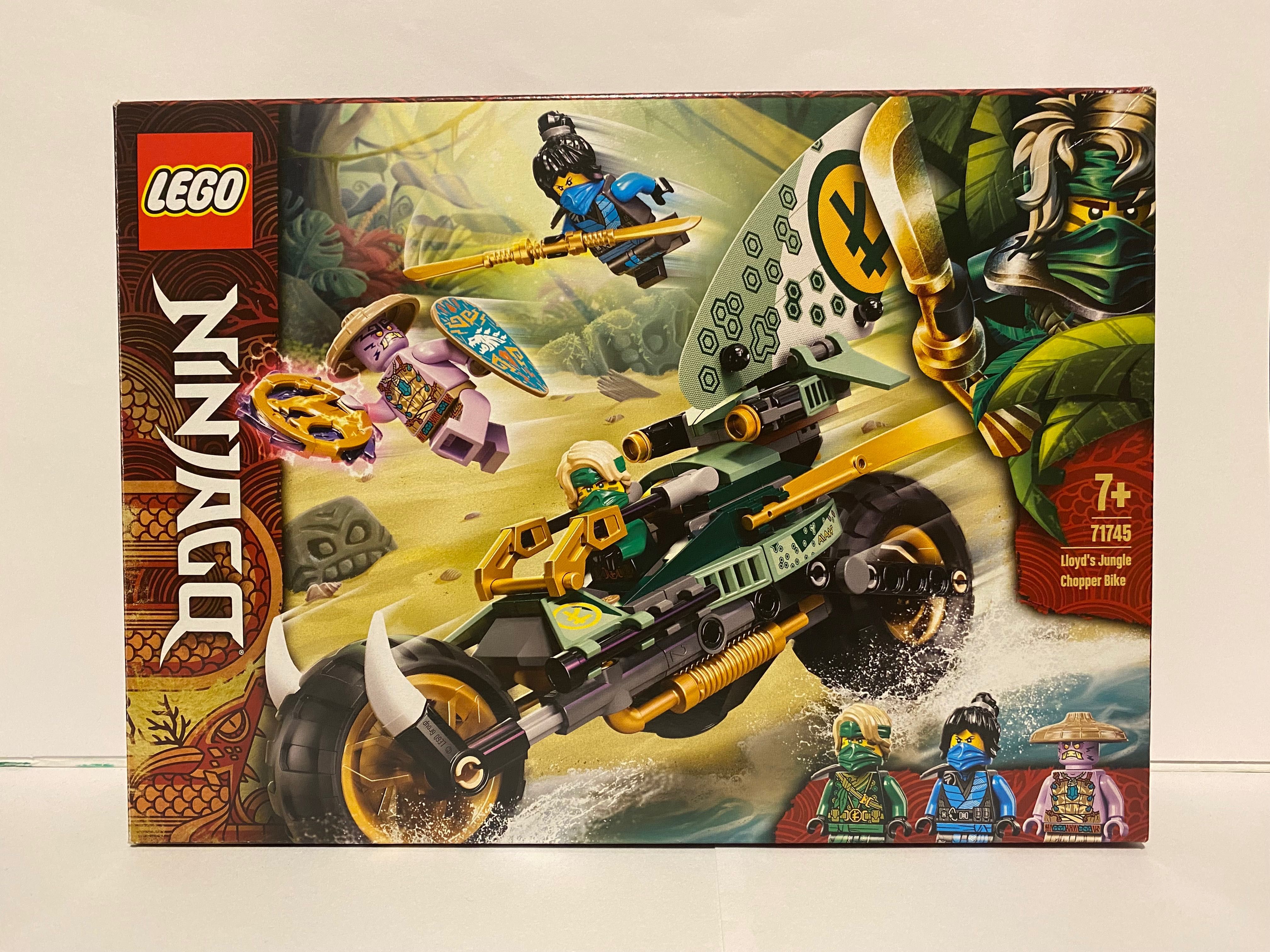 Lego Ninjago Dżunglowy Chopper Lloyda stan bdb kompletny