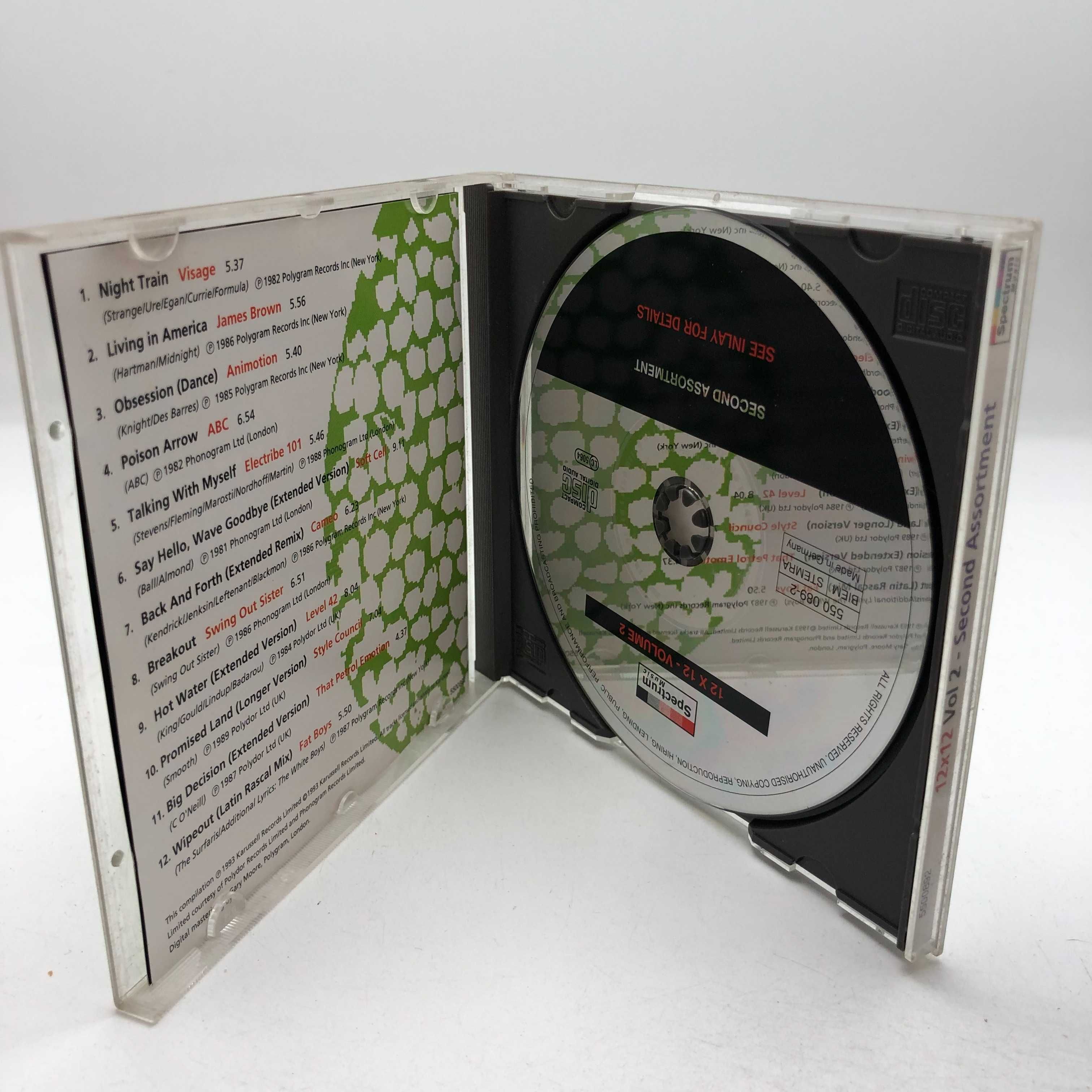płyta cd 12x12 vol 2 second assortment