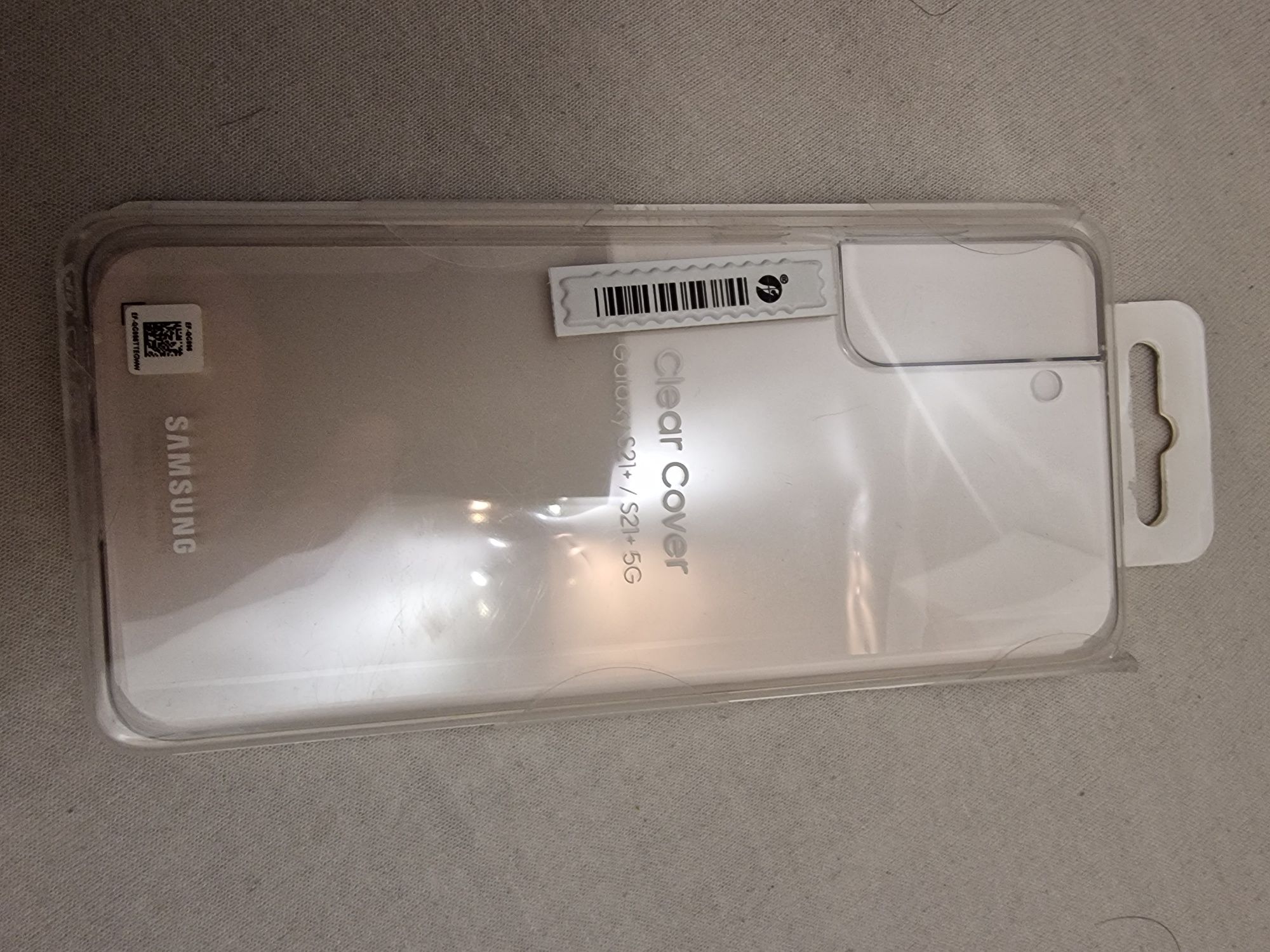 Samsung s21+ oraz s21+5g 5G etui clear cover oryginał oryginalne etui