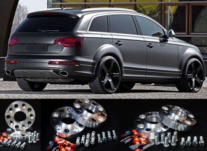 DYSTANSE ADAPTERY 5x130 Audi Q7 Touareq Cayenne Merc G-Klasa - nowe!