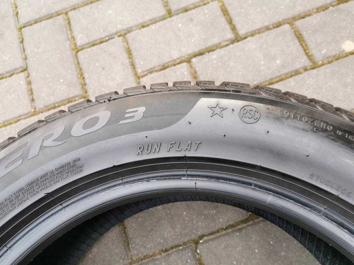225/55 97H R17 PIRELLI Sottozero3 RSC 2021r Zimowe 7.5mm Opony 2szt