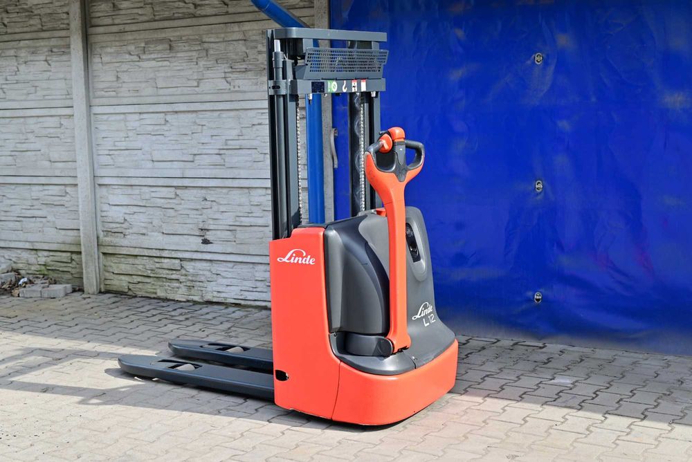 Paleciak elektryczny Linde L12 Duplex 250cm 2017rok FHP 237