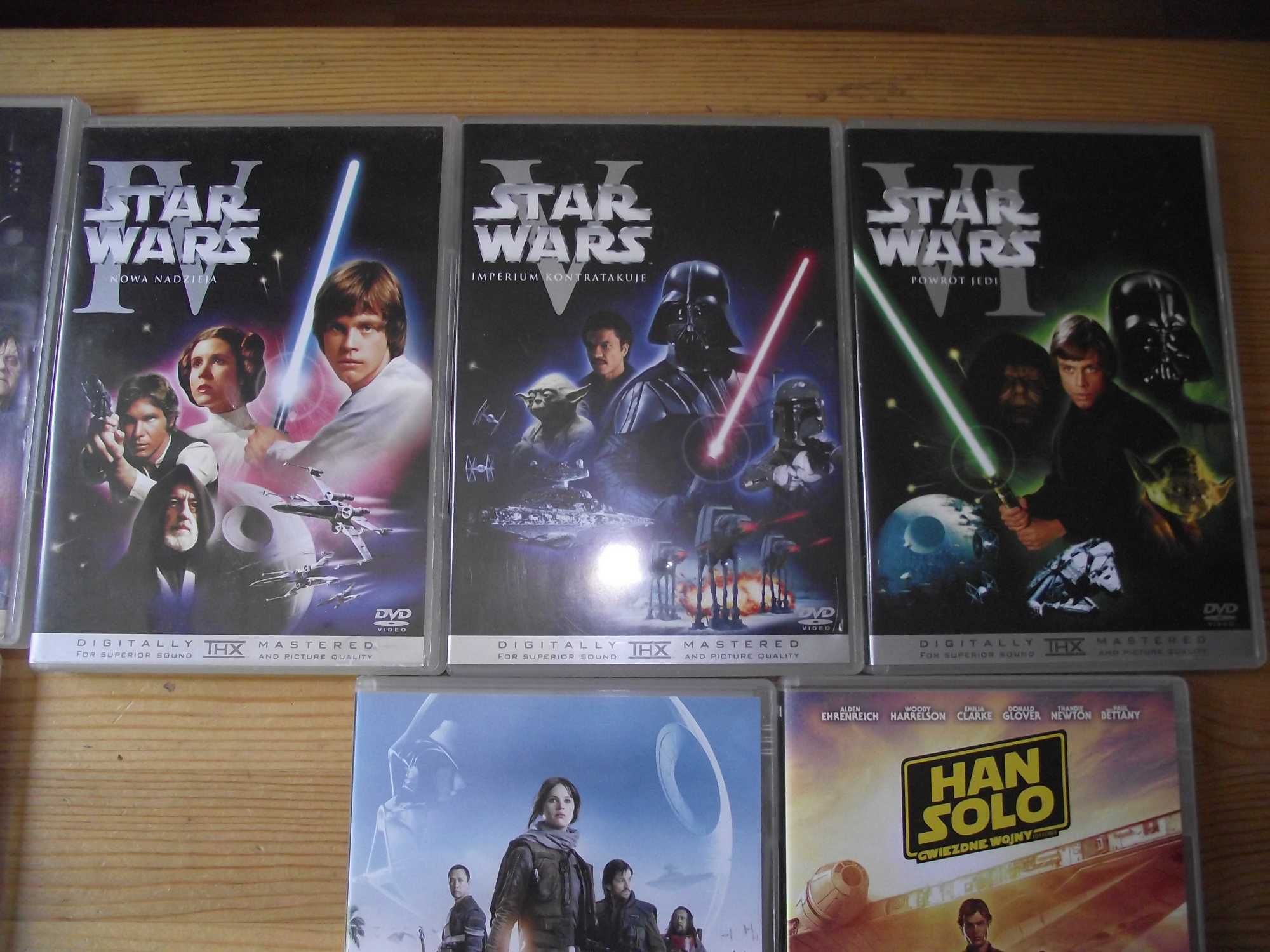 Star Wars 11 dvd  filmy kolekcja