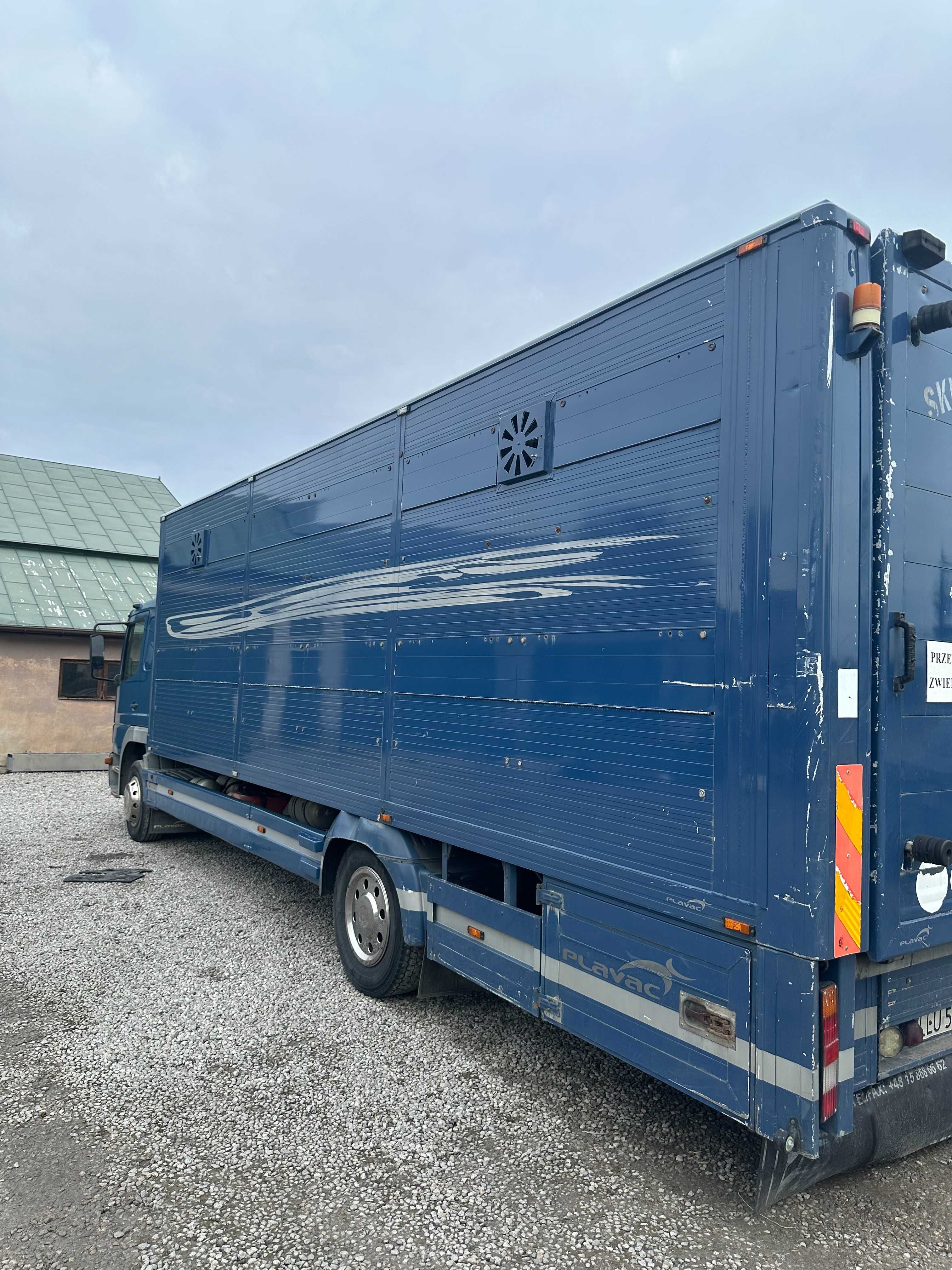 Mercedes ATEGO 1224 zabudowa PLAVAC do żywca/do przewozu zwierząt