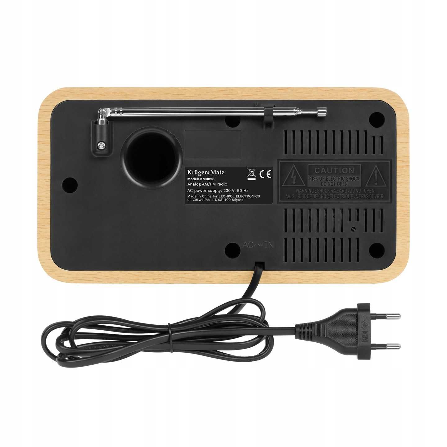 Radio domowe Kruger&Matz model KM0828 styl Retro design