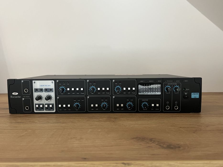Focusrite Liquid Saffire 56 ADAT (Clarett 8Pre, Scarlett 18i20)
