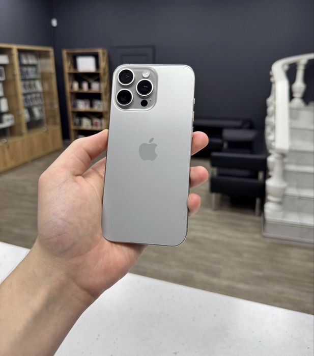 iphone 16 pro max 256Gb новий вітринний фізична сім 80 циклів