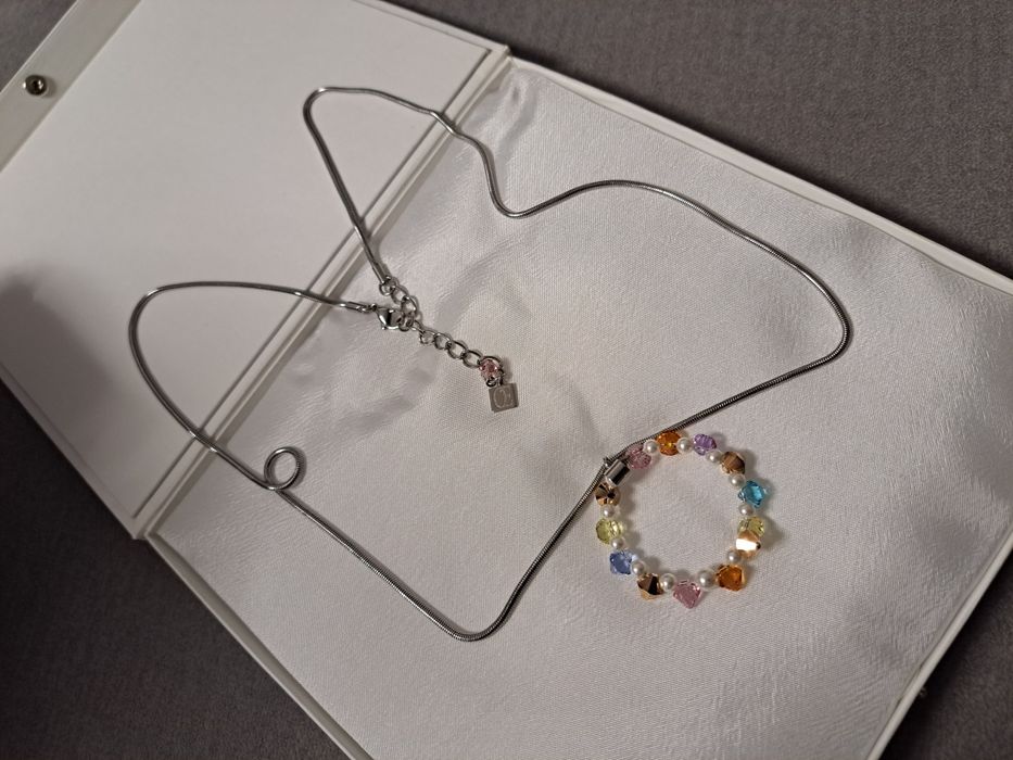 Coeur de lion handmade srebrny nowy łańcuszek naszyjnik nowy prezent