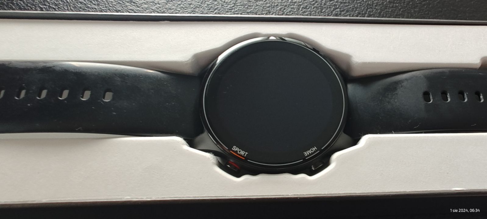 Smartwatch Xiaomi czarny z językiem polskim