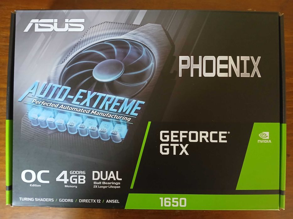 Placa Gráfica Asus GeForce GTX Phoenix 1650 OC edition