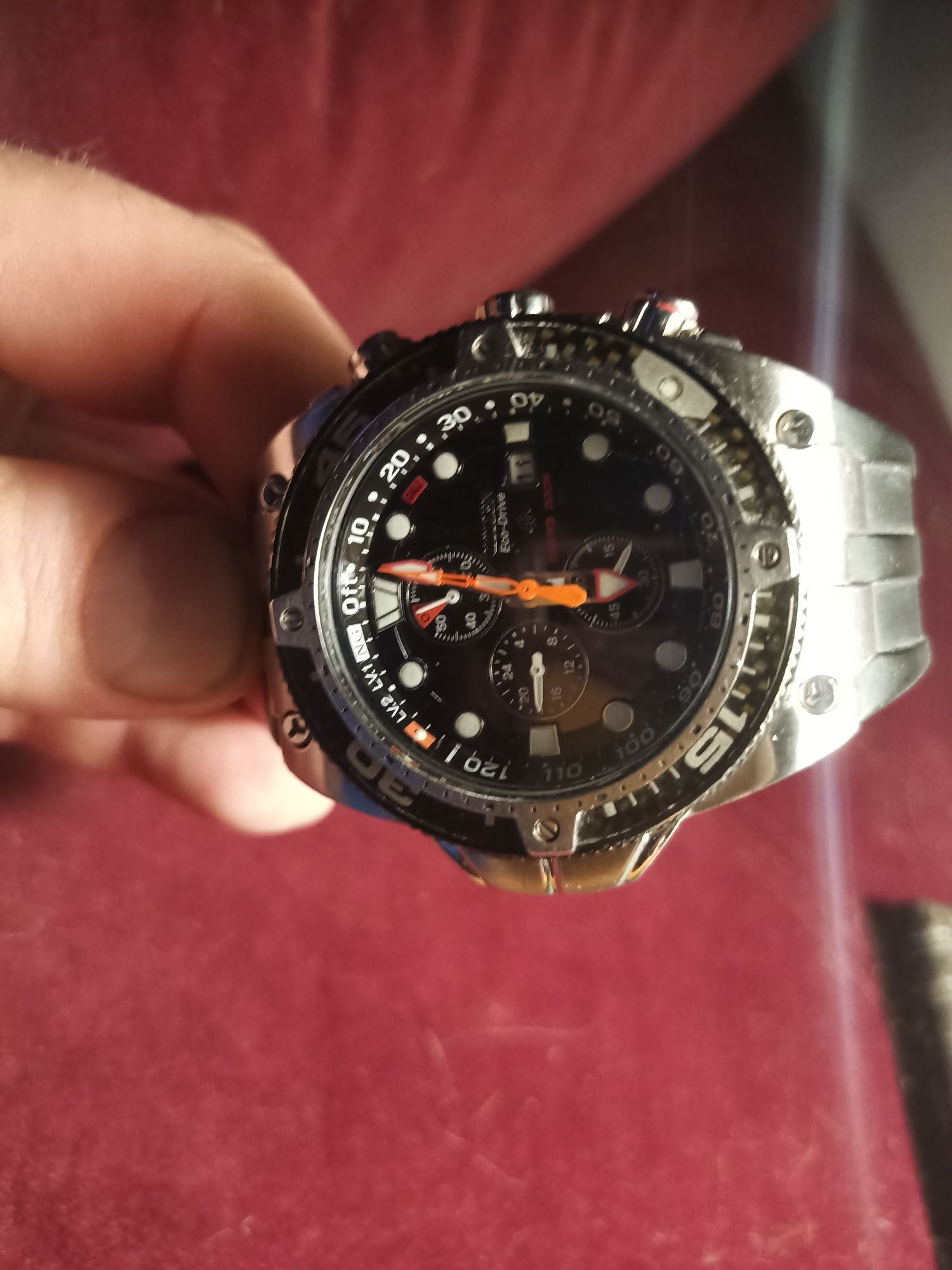 Citizen Eco-drive promaster carbon divers 200m seiko tissot