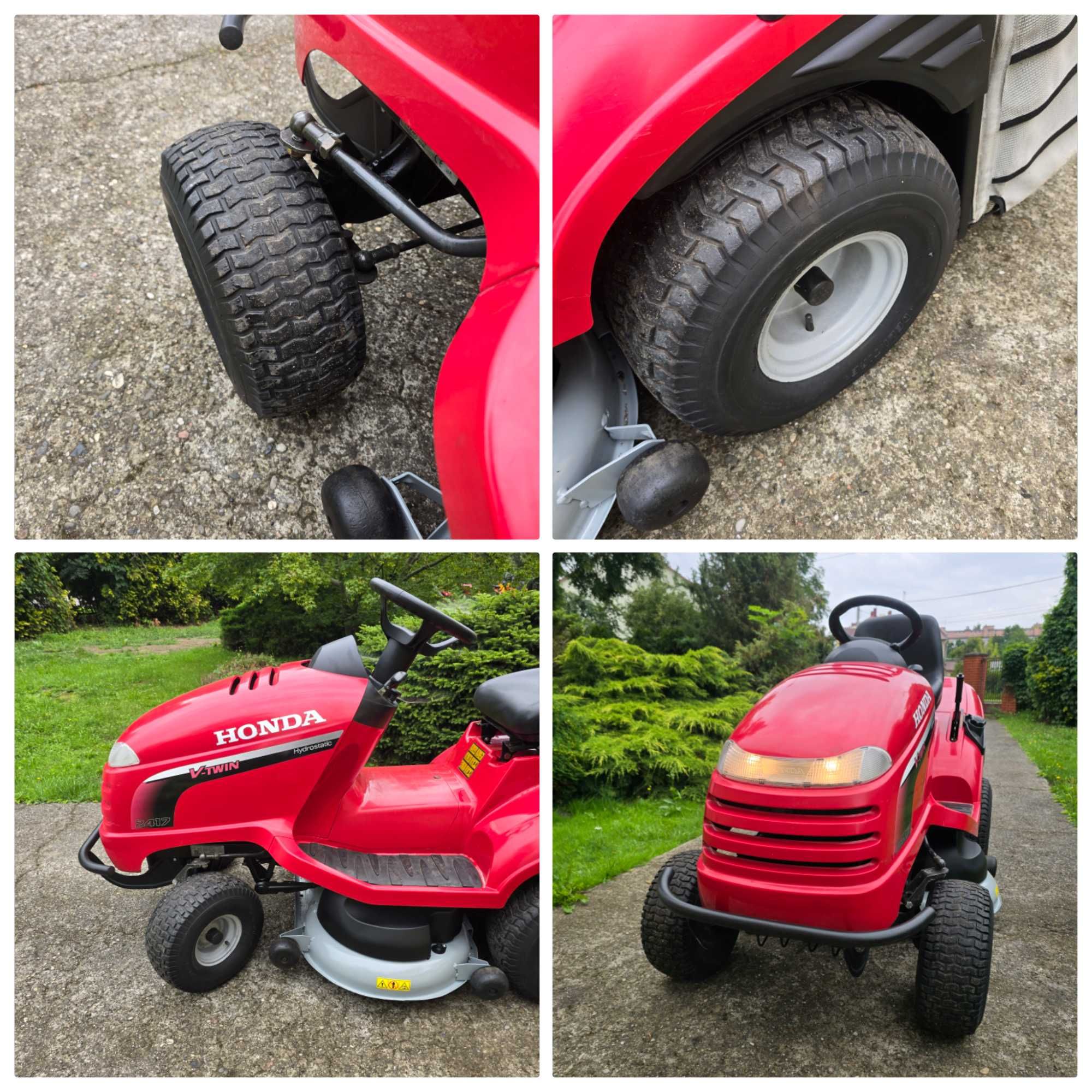 Traktorek kosiarka HONDA 2417 LIFT 17KM v-ka pompa/ hydro Super Stan