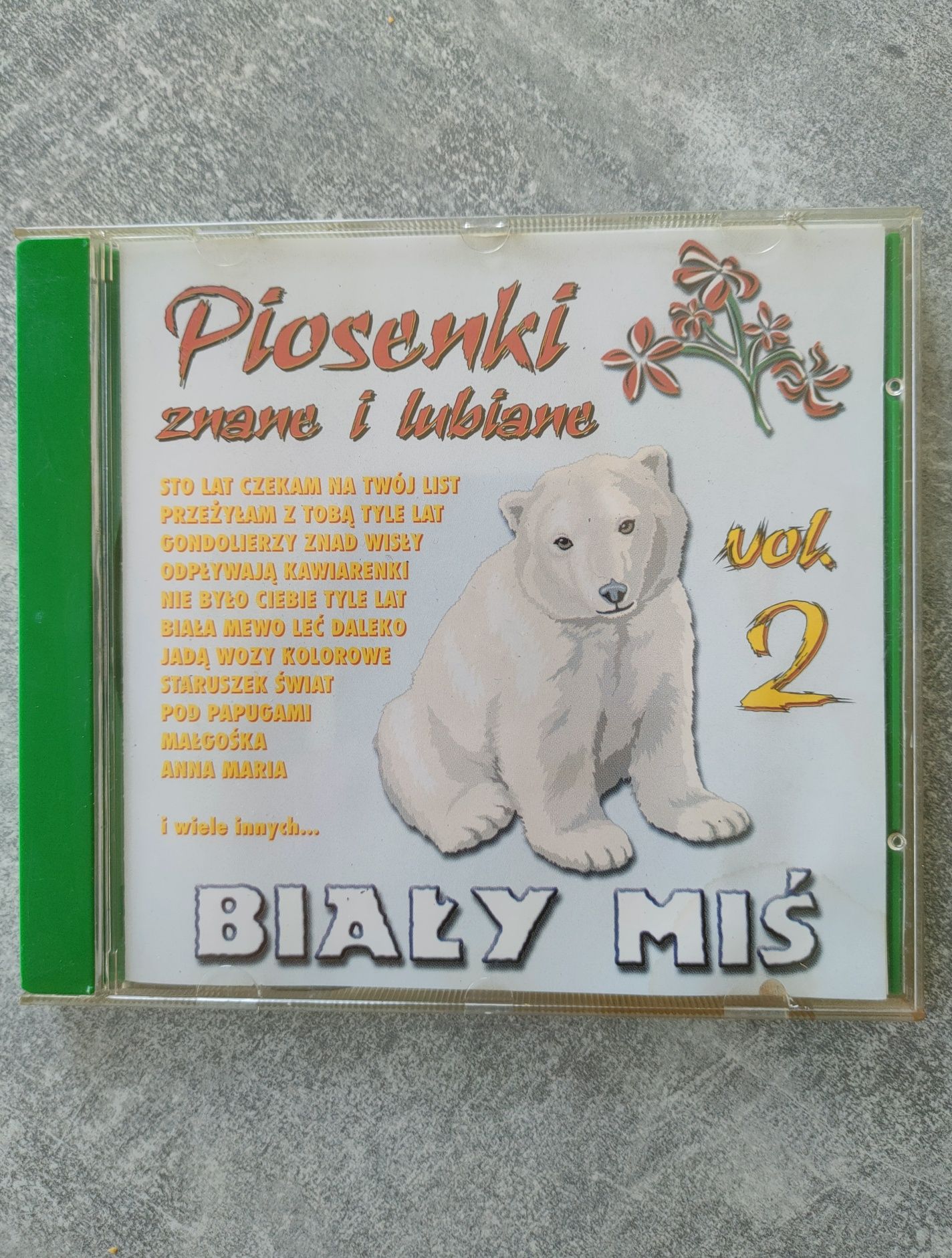 CD BIAŁY MIŚ Vol. 2 Piosenki Znane i Lubiane stan IDEALNY jak Nowa