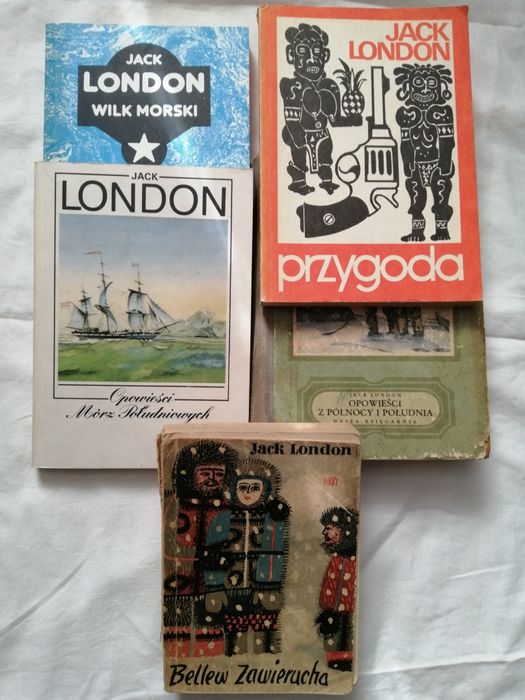 Książki Jacka Londona.