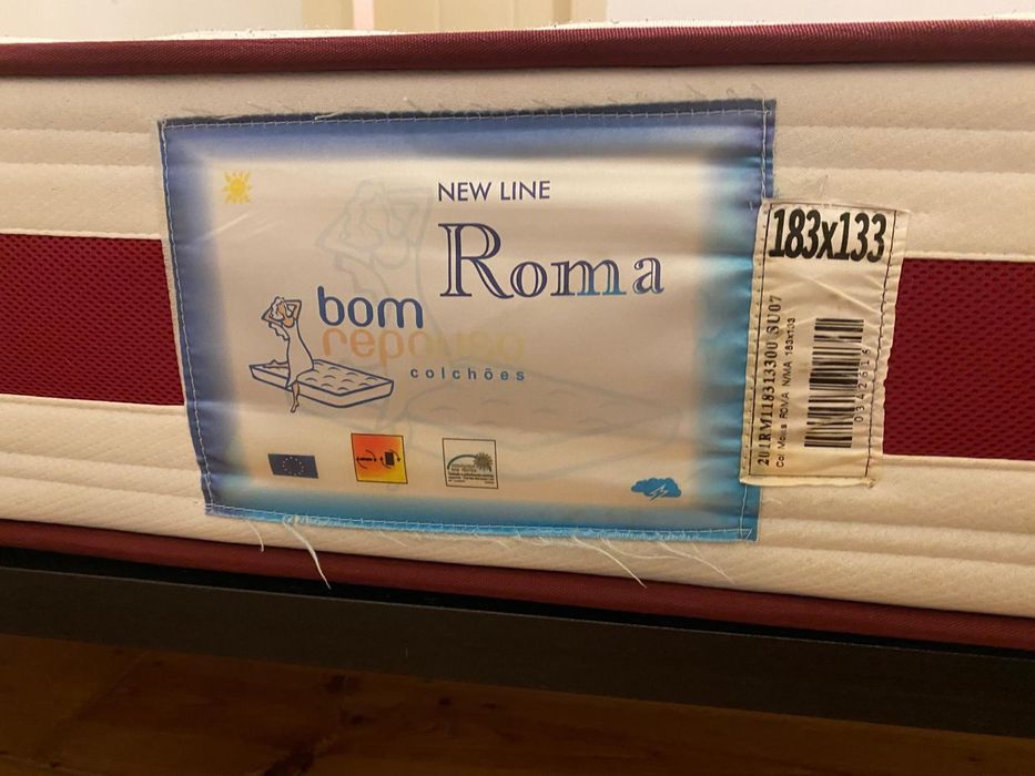 Cama e Colchão de Casal (Padrão)