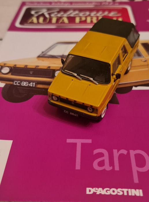 Tarpan 233 Kultowe Auta PRL Wydawnictwo Deagostini Model z gazetką