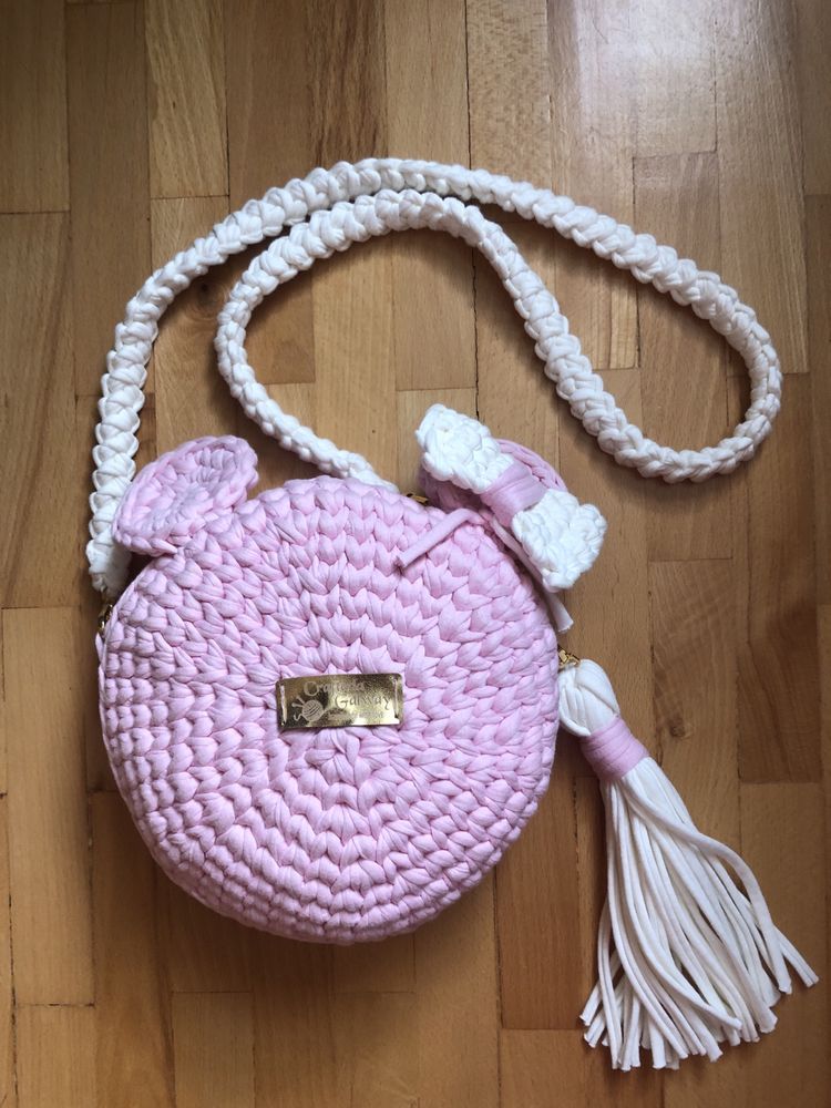 Torebka handmade ze sznurka