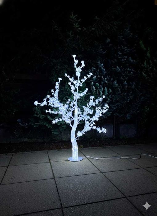 Drzewko LED kwiat wiśni z Flash - ozdoba na cały rok - 150cm i 180cm