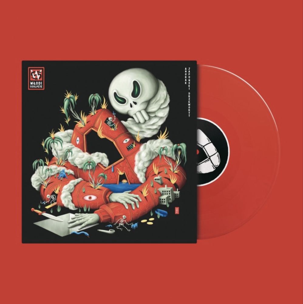 Włodi/Soulpete - Anorak/JAPOŃSKI DRZEWORYT czerwony Vinyl 10